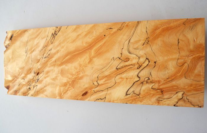 トチ★栃★トラ目杢★スポルテッド★20年乾燥材★300×105×厚16ミリ★送料185円★5拍卖