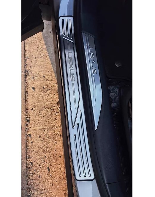 新型5代目レクサスRX350H 450H+ RX500H専用 ステップガーニッシュ ステンレス 3色可選 8pセットB09拍卖