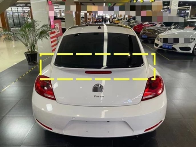 フォルクスワーゲン ザ・ビートル 四色選択可能 リアウィング リアスポイラー ダックテール外装カスタム 2012-2020年B172拍卖