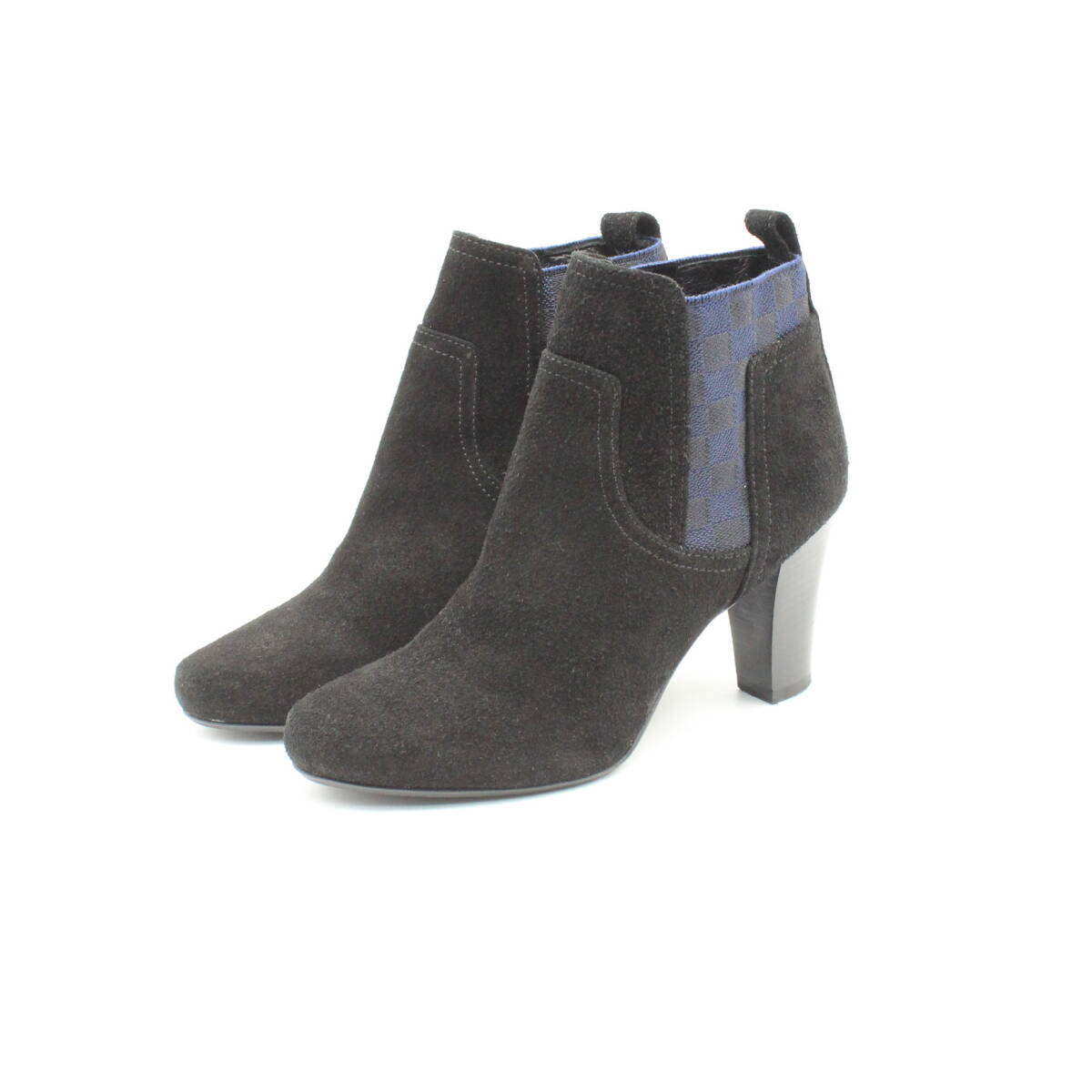 プールサイド 本革サイドゴアブーツ(22.5cm)美品拍卖