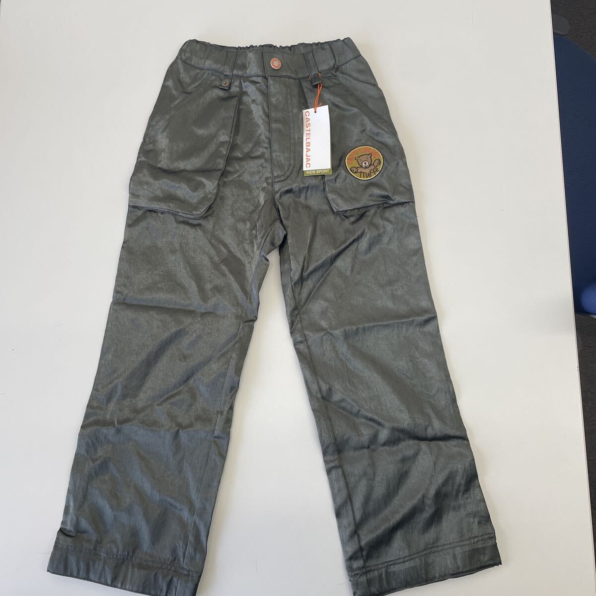 【子供服】【新品未使用】カステルバジャック ボトムス 120サイズ カーキ色拍卖