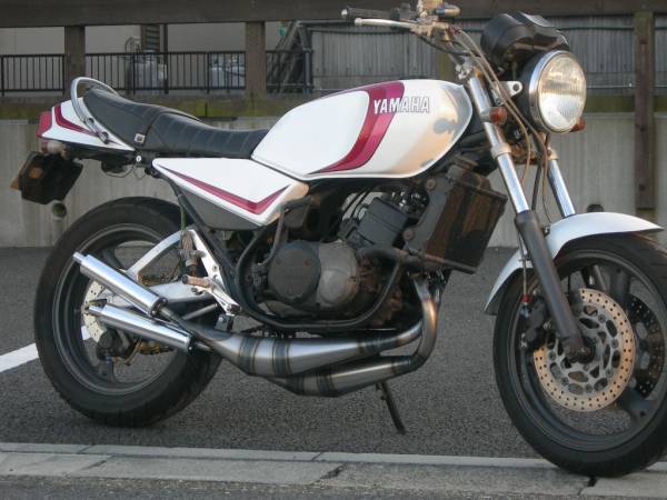 RZ250/350用 クロス右2本出しストリートチャンバー 【ゼス】拍卖