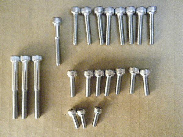 RZ250R/350R用エンジンカバーのステンキャップボルト 【ゼス】拍卖