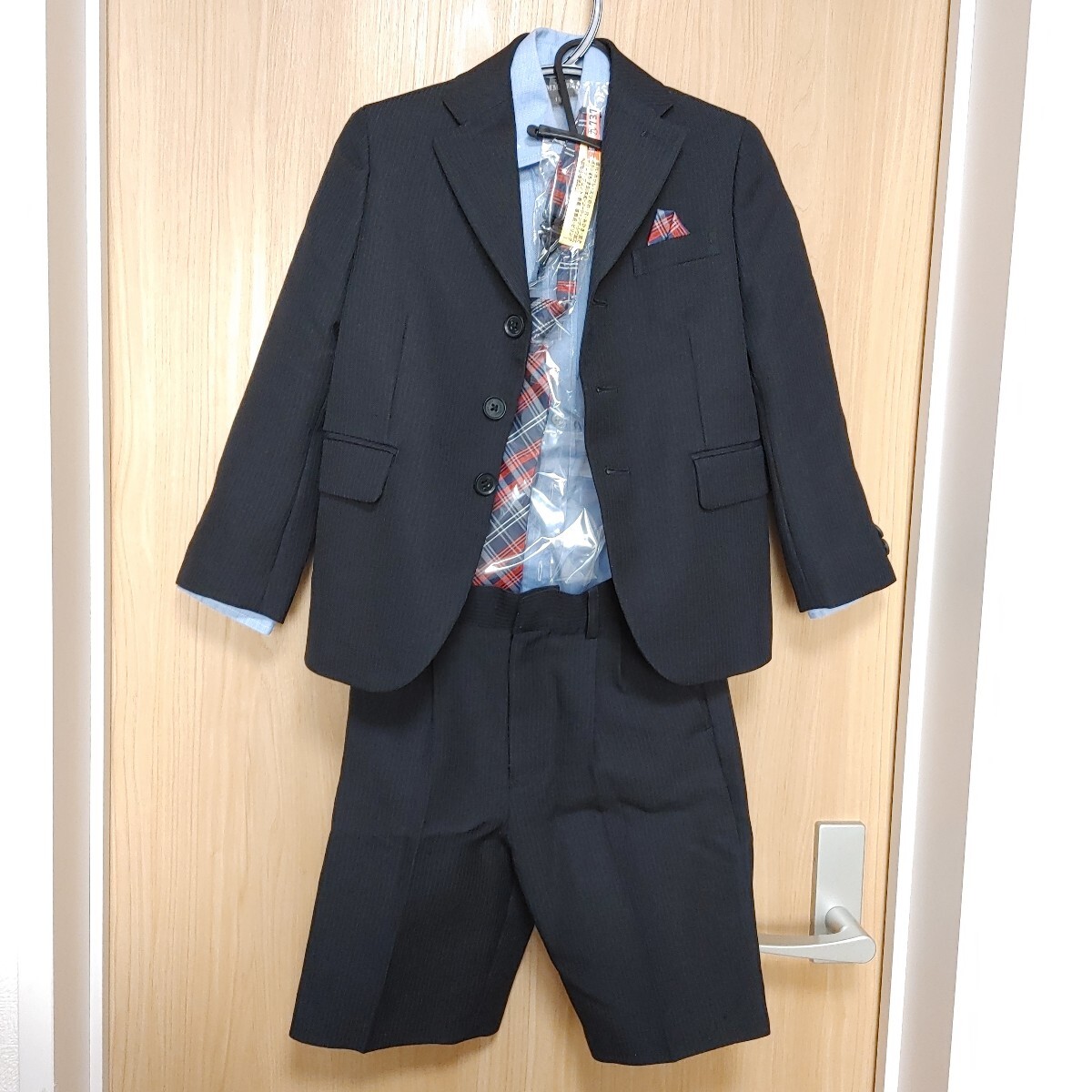 男の子 スーツ サイズ110 4点セット JOMM JOMM 入学式 卒業式 拍卖