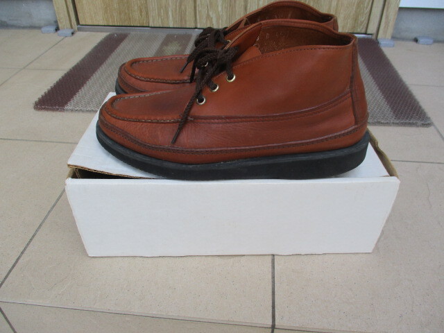 美品!格安!茶/ブラウン 26.0/8 ラッセルモカシン スポーティングクレーチャッカブーツ Russell Moccasin アウトドアヴィンテージ感拍卖