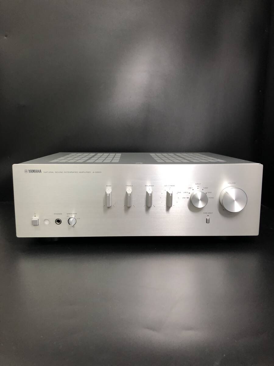 【通電確認済み】YAMAHA ヤマハ プリメインアンプ A-S300 オーディオ機器拍卖