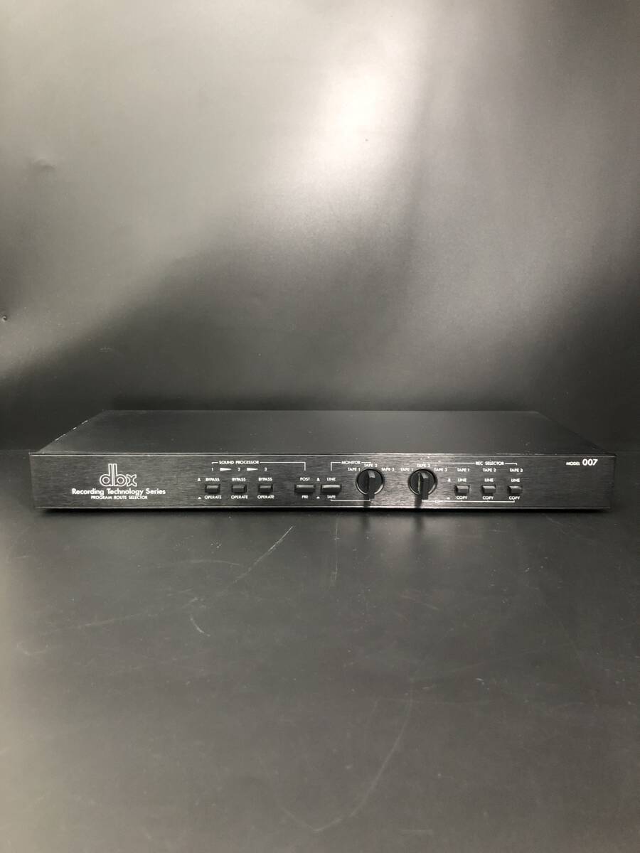 【動作確認済み】dbx PROGRAM ROUTE SELECTOR MODEL 007 プログラムルートセレクター 拍卖