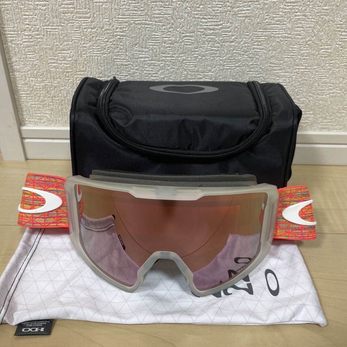 《OAKLEY》 オークリー Line Miner L Freestyle White/Prizm Rose Gold OO7070-C6 北京オリンピックモデル拍卖