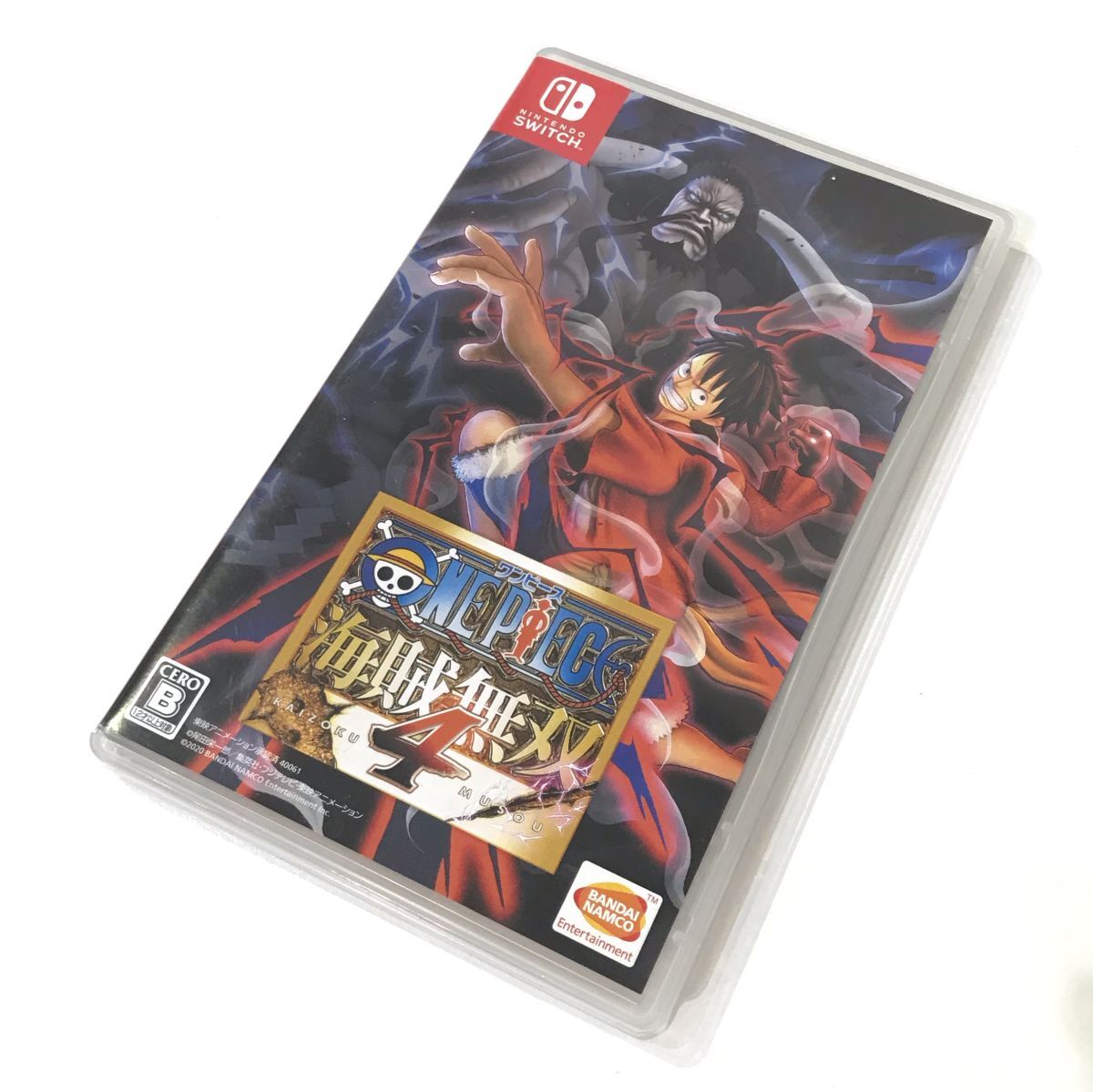 θ【動作確認済み/対象年齢12才以上】バンダイナムコ Switchソフト ワンピース海賊無双4 TRA-HAC-ATLZA-JPN ケース S51345688027拍卖