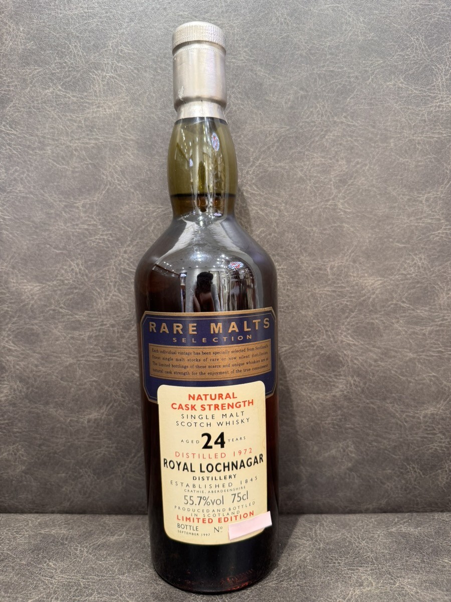 ♪【未開栓】レアモルト セレクション ロイヤルロッホナガー 24年 1972 750ml/55.7度/瓶 S42992545319拍卖
