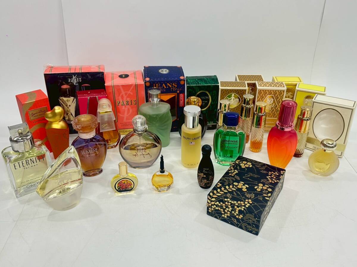 ★ 1円〜【23点まとめ売り】 香水 イヴ・サンローラン NINA RICCI GIVENCHY Christian Dior Calvin Klein 等 フレグランス K184001拍卖