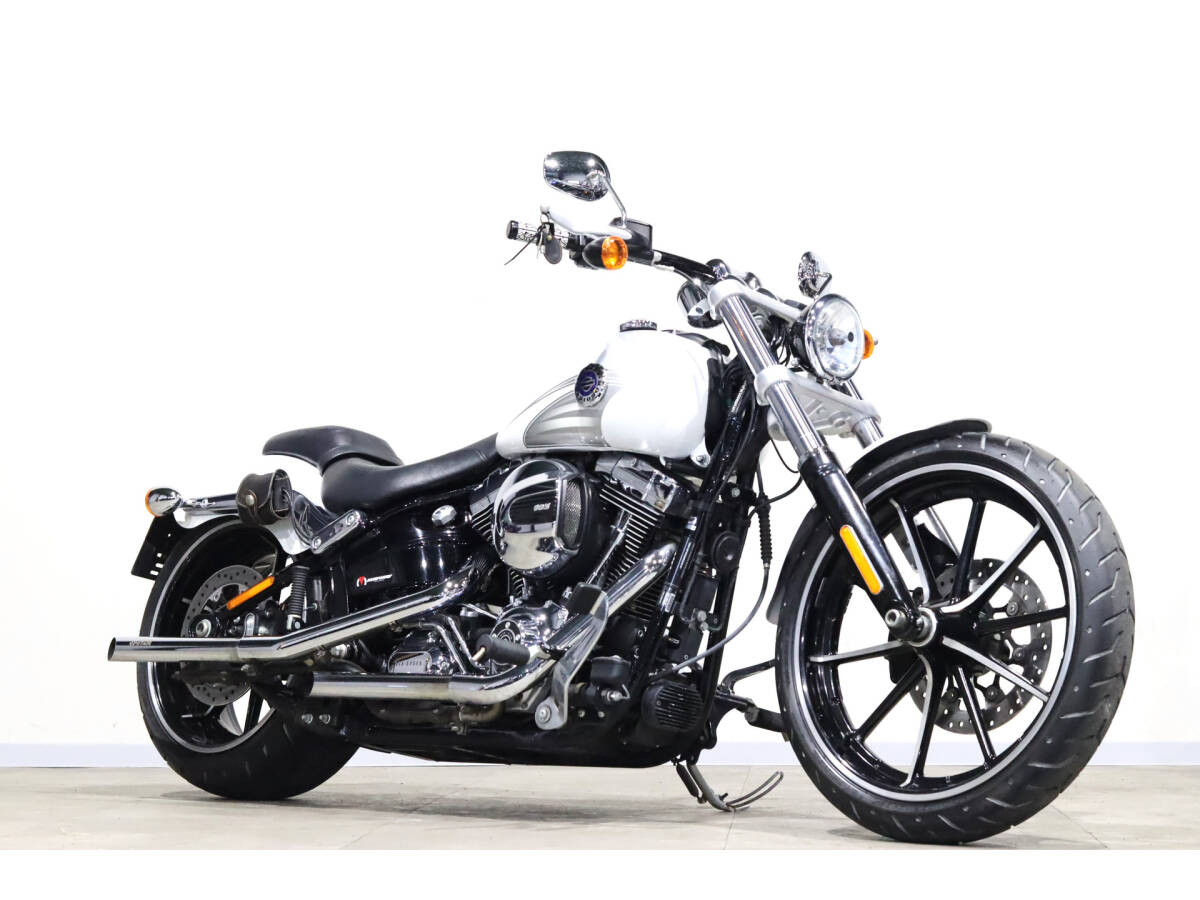 ハーレーFXSBブレイクアウト 2016y TC103B 1690cc 低走行 6339km モーターステージマフラー ETC ABS拍卖