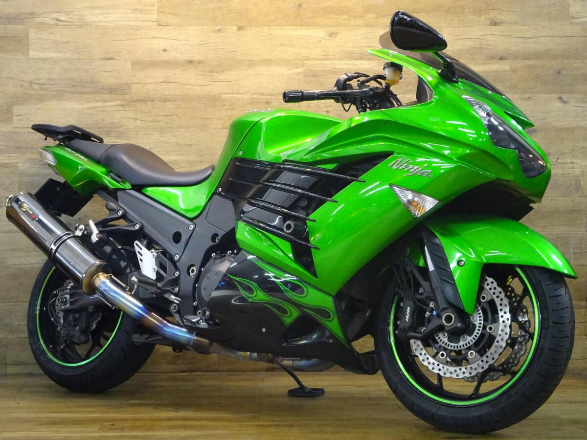カワサキ Ninja ZX-14R ABS ETC ローンOKです拍卖