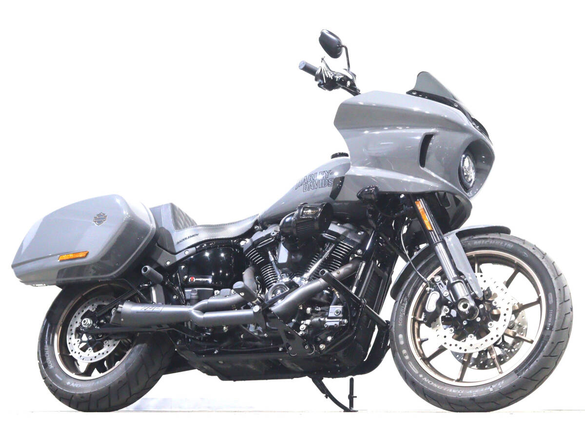 ハーレー FXLRST ローライダーST 2022y MW8 1923cc 6832km TBRマフラー チューニング済 Saddlemenシート バンキンクラッシュバー拍卖