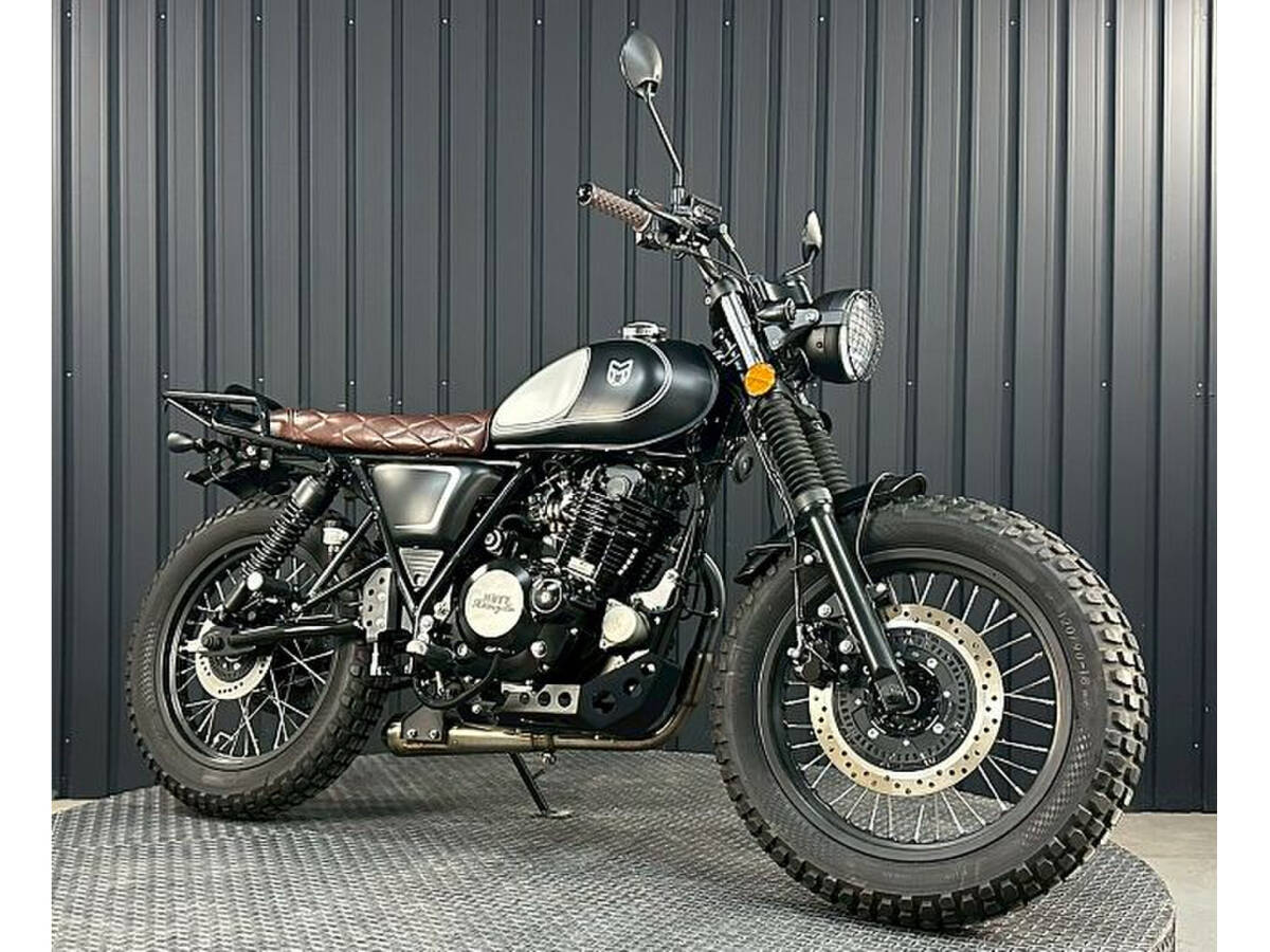 MUTT マスティフ250 EURO5 正規ディーラー中古車 リアキャリア USBポート デジタル燃料計拍卖