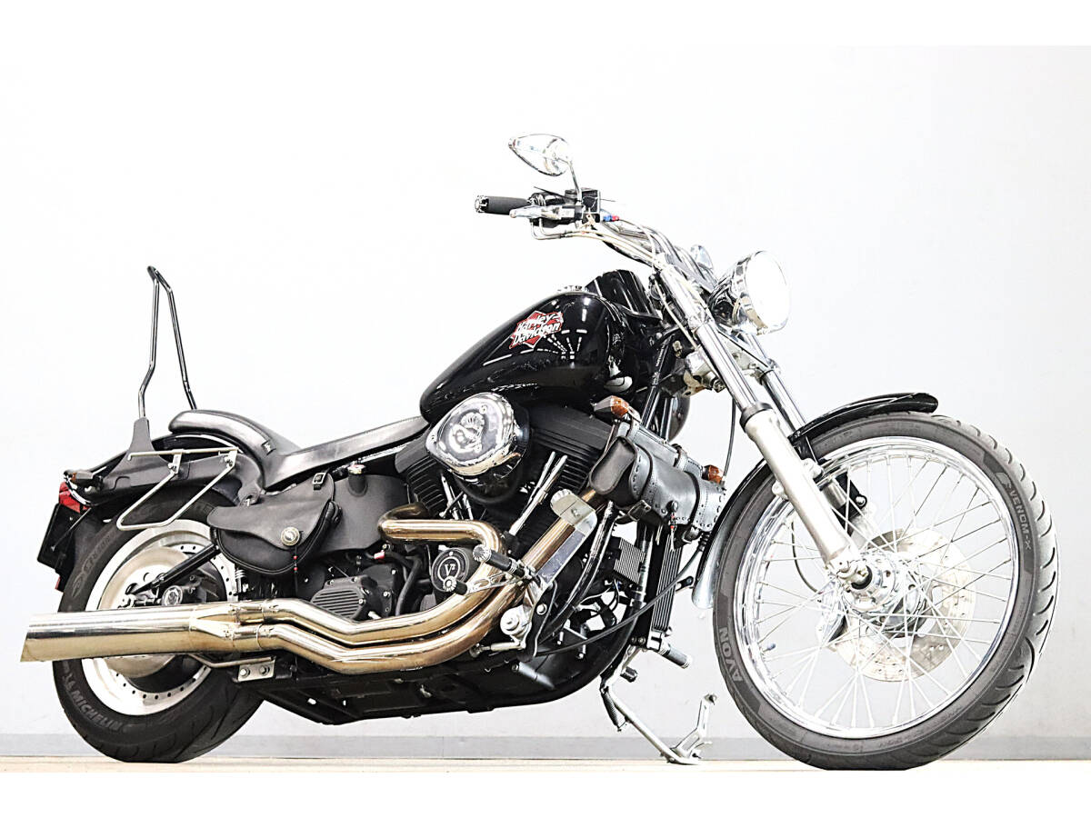 ハーレー FXSTB ナイトトレイン 1999y EVO最終 ストックスタイル 2-1フルエキ ティアドロップエアクリ ラペラシート JBキャリパー ETC拍卖