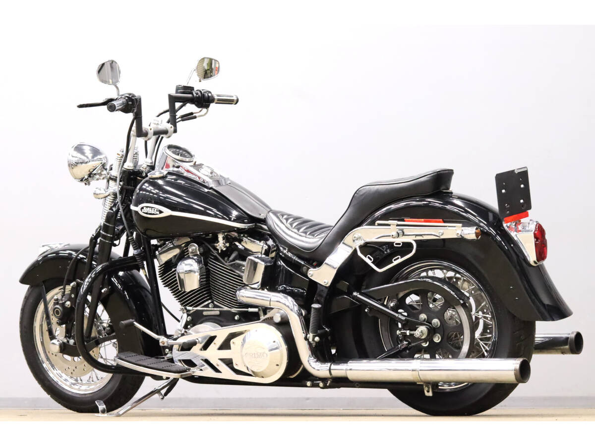ハーレー FLSTS ヘリテイジスプリンガー 2005y TC88B PRIMOオープンベルトKIT 13025km 低走行 国内ディーラー車 純正スプリンガー拍卖