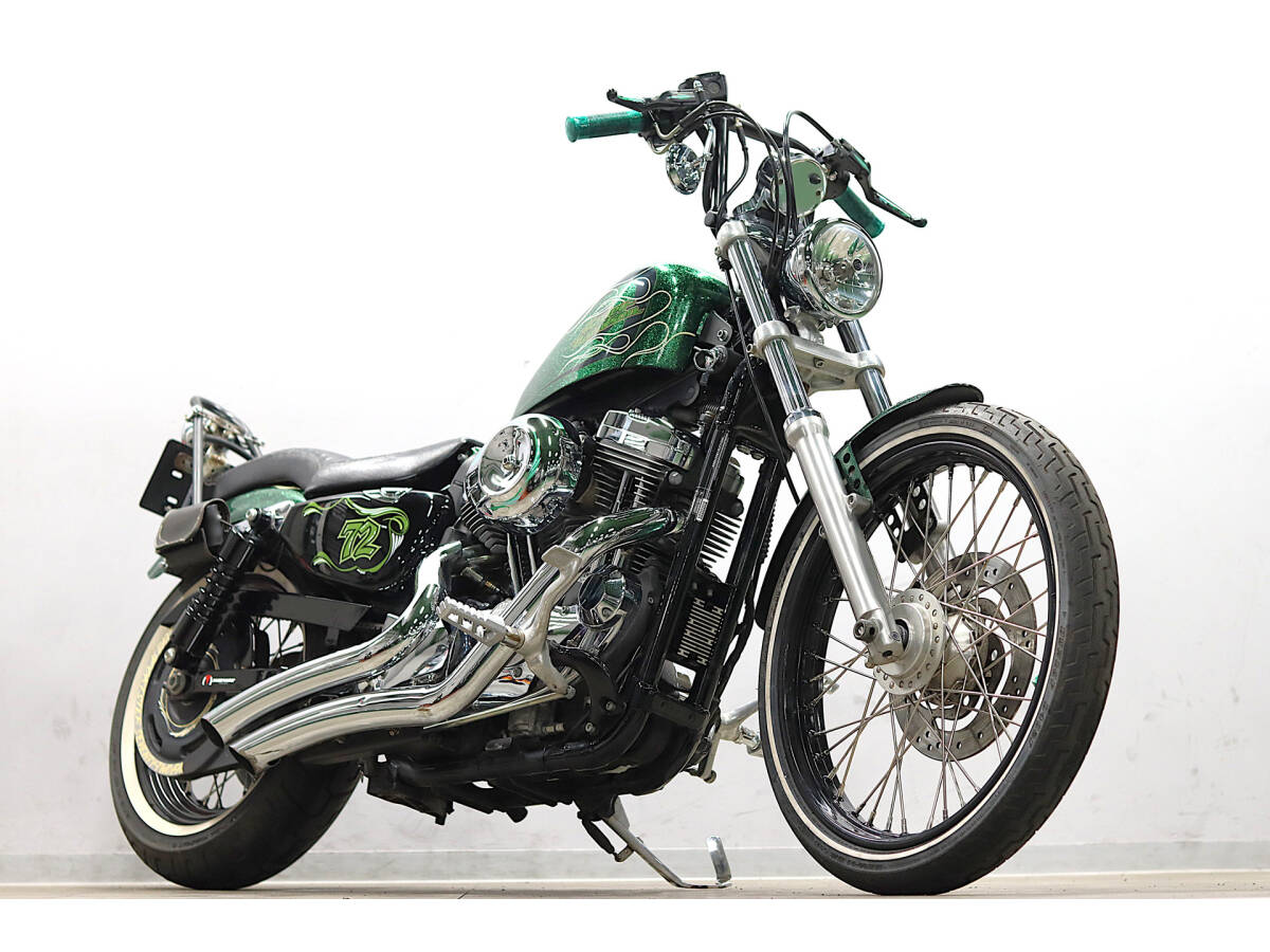 ハーレー XL1200V セブンティーツー 2013y 3541㎞ 低走行 バンス ビッグラディウス S&Sエアクリ ケラーマン アタックバー ETC拍卖