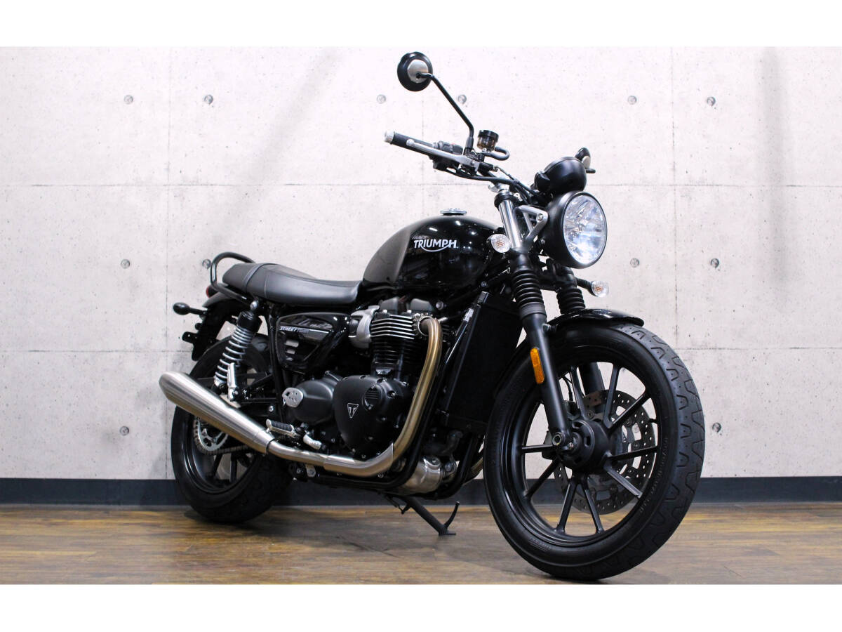 【動画有】トライアンフ ストリートツイン 距離:9,187km ノーマル車 【ローン可】【全国配送可】ロナジャパン拍卖