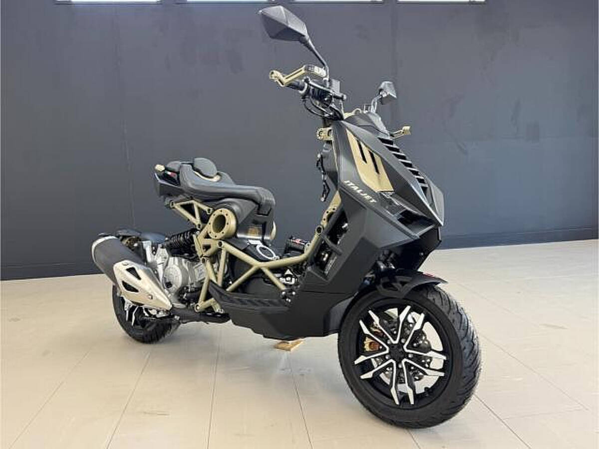 ITALJET ドラッグスター125 ABS 正規ディーラー中古車 ワンオーナー サイドスタンド付き拍卖