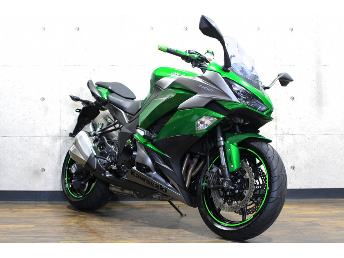 Ninja1000 OHLINSリアサス・ETC・ABS・KTRC等 【ローン可】【全国配送可】ロナジャパン ニンジャ1000拍卖
