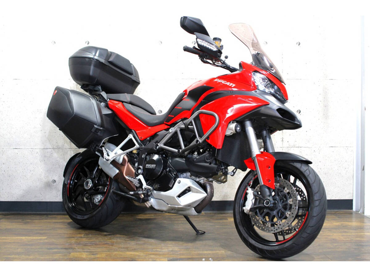 ムルティストラーダ1200S GT ETC・ABS・フルパニア 赤キー・取説有【ローン可】【全国配送可】ロナジャパン拍卖