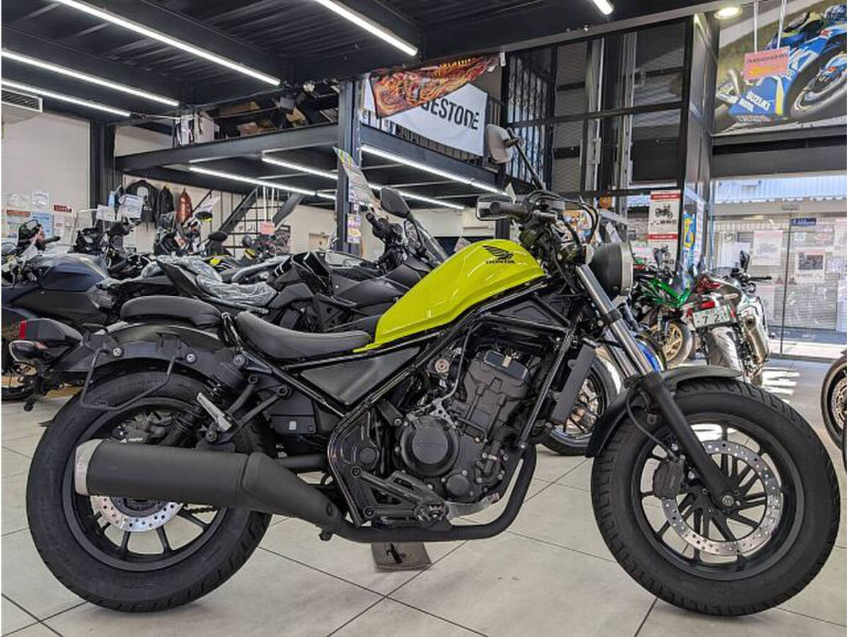 【MFD寝屋川店】HONDA レブル250 イエロー ノーマル サイドバックサポート 追加カスタム可能拍卖