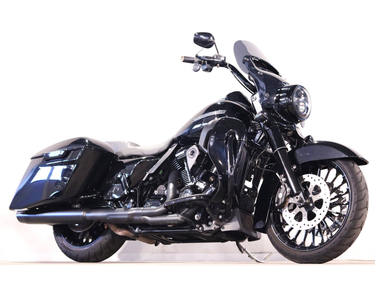 ハーレーFLHRXS 2017y SEスーパーチューナー HD純正OPウインドシールド PMエアクリ MUSTANGシート ロワーフェアリングスピーカー ETC拍卖