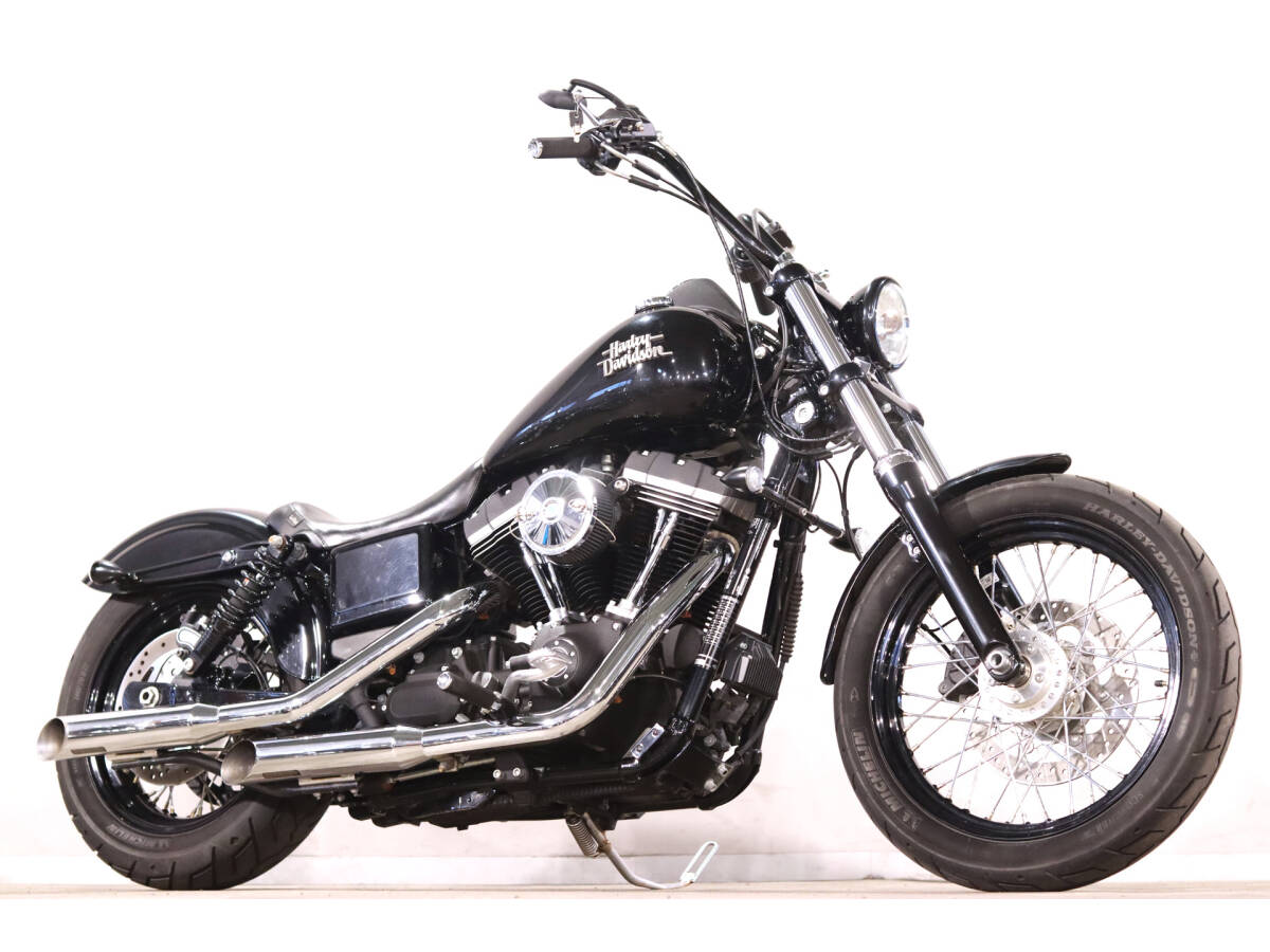 ハーレー FXDB 2017y TC最終モデル 2216km 低走行 スラッシュカットマフラー DSリアサス ArlenNessエアクリ Leperaシート エイプバー拍卖