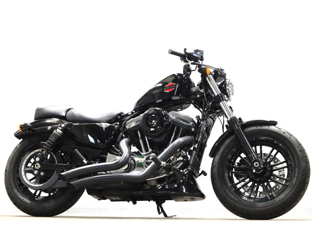 ハーレー XL1200XS 2018y 11592km バンスビッグラディウス 48用タンク ハンドル HD純正LEDヘッドライト サイドナンバー ABS拍卖