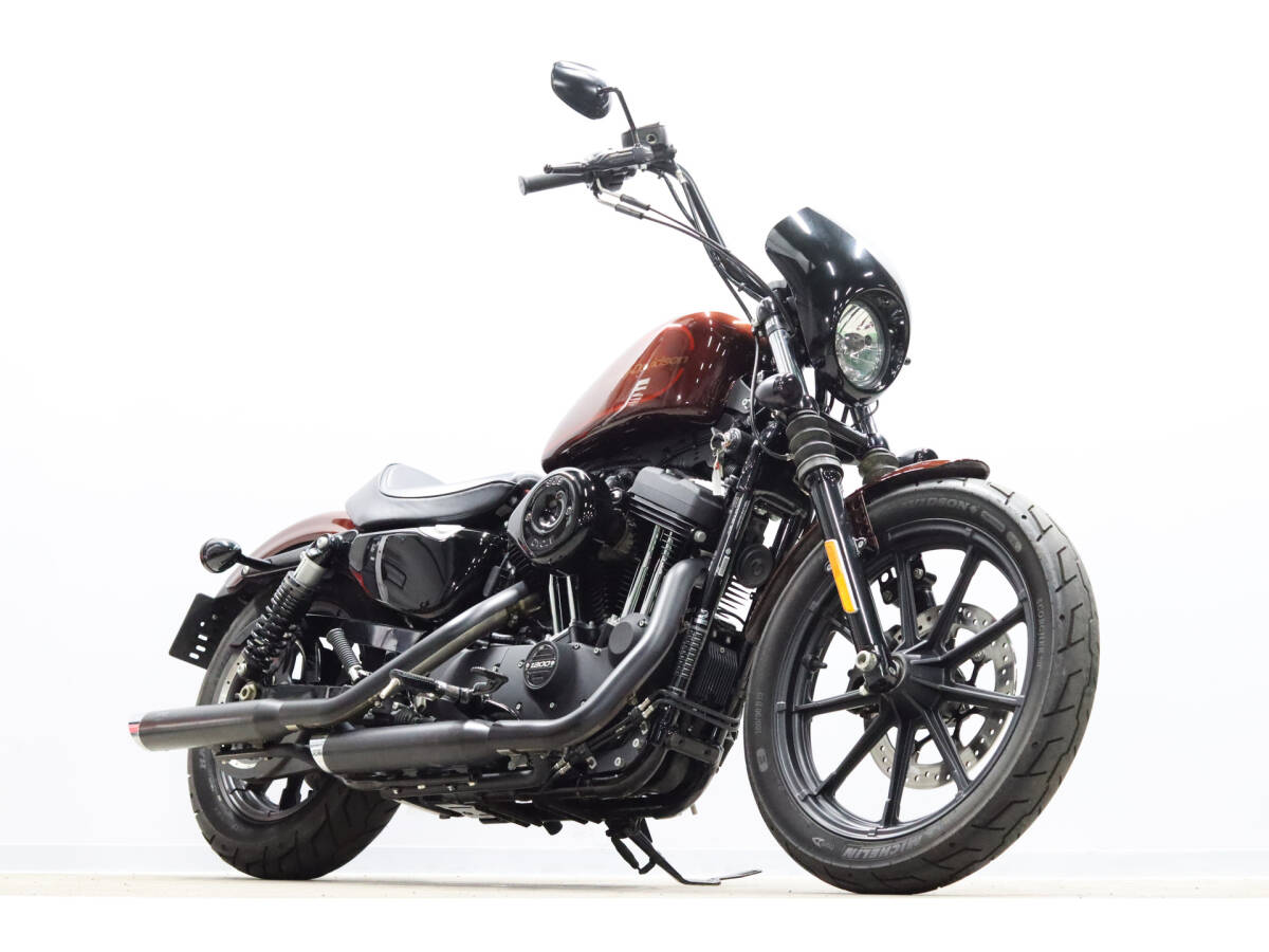 ハーレー XL1200NS 2019y 12471km 低走行 COBRAスリップオンマフラー S&Sエアクリ トゥイステッドチェリー ABS ETC拍卖