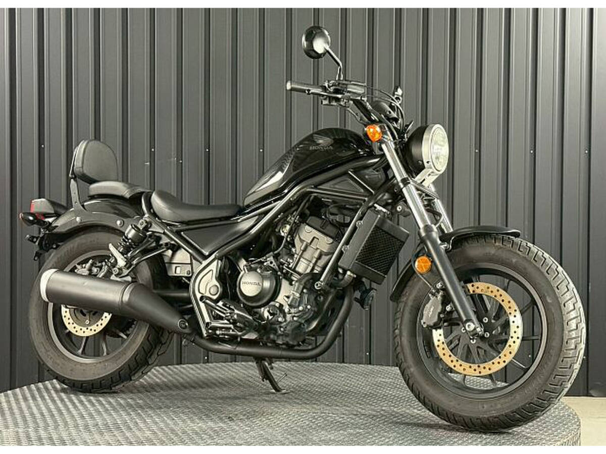 ホンダ レブル250 純正ブラック塗装 エンデュランスバックレスト サイドバック付き拍卖