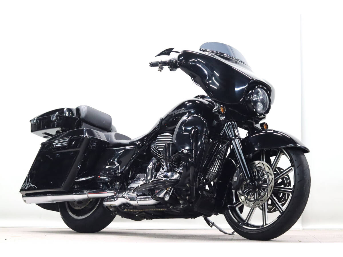 ハーレー FLHX ストリートグライド 2012y TC103 1690cc Arlen Ness21インチホイール VANCE&HINEエキパイ&マフラー拍卖