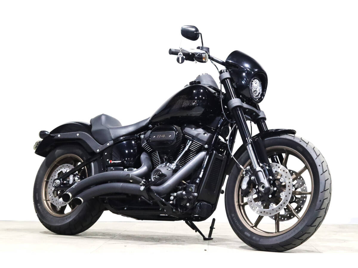 ハーレー FXLRS ローライダーS 1868cc 2020y 2連メーター 低走行 4006km バンス&ハインズビックラディウスマフラー サイドナンバー拍卖