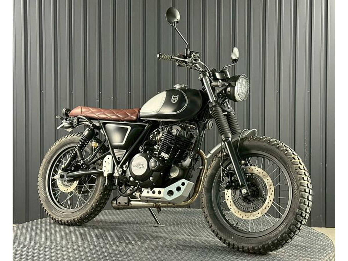 MUTT マスティフ250 EURO4 正規ディーラー中古車 フルノーマル車 アナログメーター ダイヤカットシート拍卖