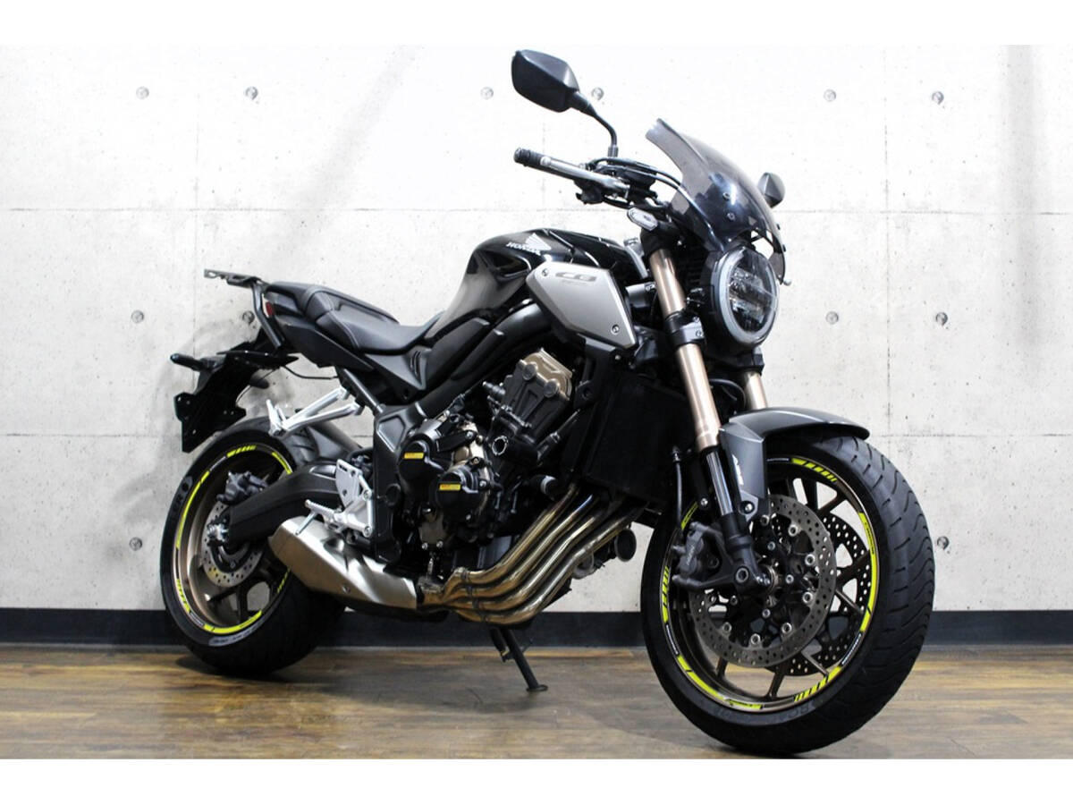 ホンダ CB650R 社外スクリーン・ドラレコ・スライダー・リアキャリア等 【ローン可】【全国配送可】ロナジャパン拍卖
