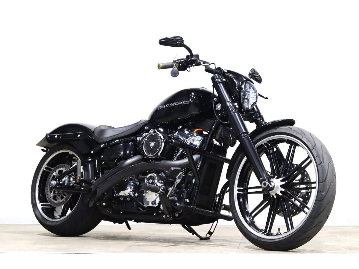 ハーレーFXBRS 2020y ブレイクアウト MW8 1868cc バッサーニマフラー RSDエアクリーナー BUNG KINGクラッシュバー LEDウインカー ETC拍卖