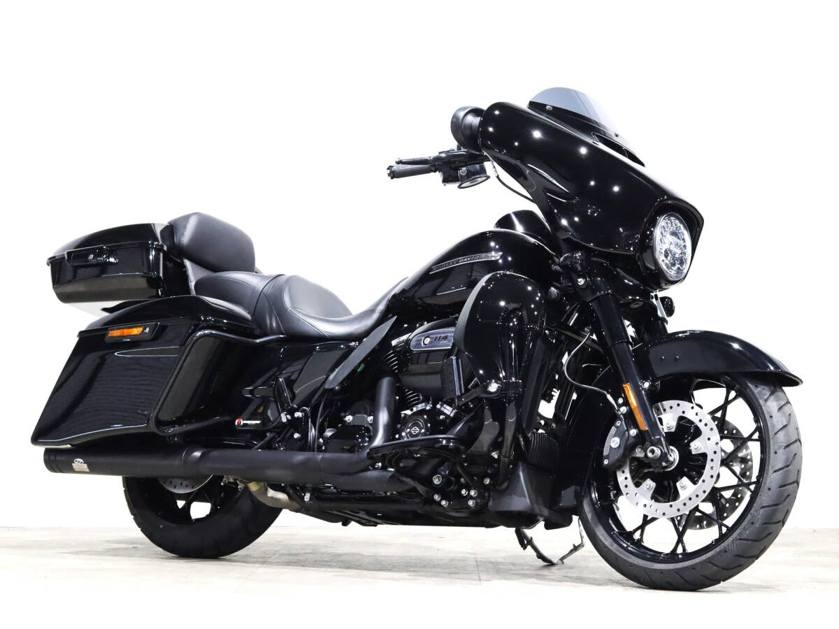 ハーレー FLHXS ストリートグライドスペシャル ジキル&ハイド音量可変マフラー 2020y 低走行 7469km チョップドツアーパック ETC拍卖