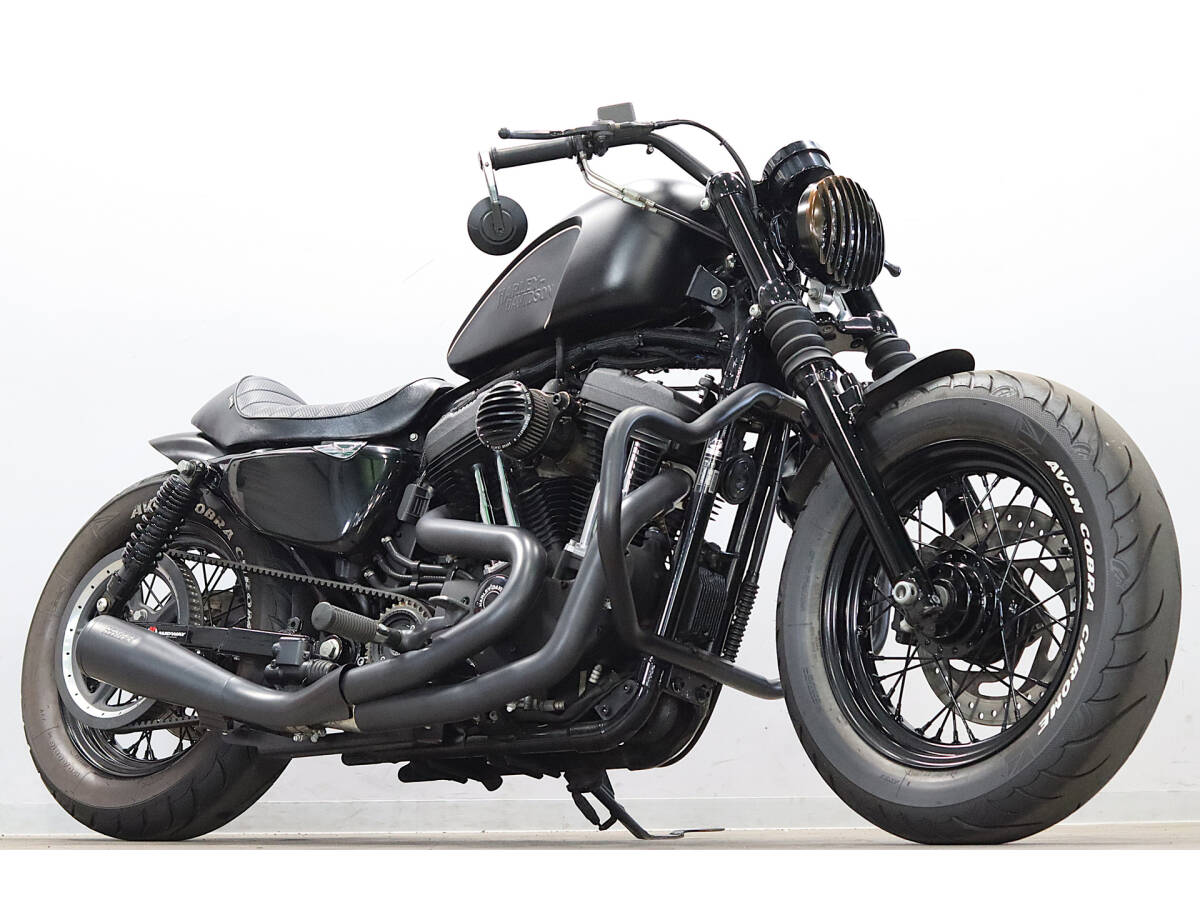 ハーレー XL1200X フォーティーエイト 2014y バンス2in1 ケラーマン ショートリアフェンダー フォークカバー サイドナンバー ETC拍卖