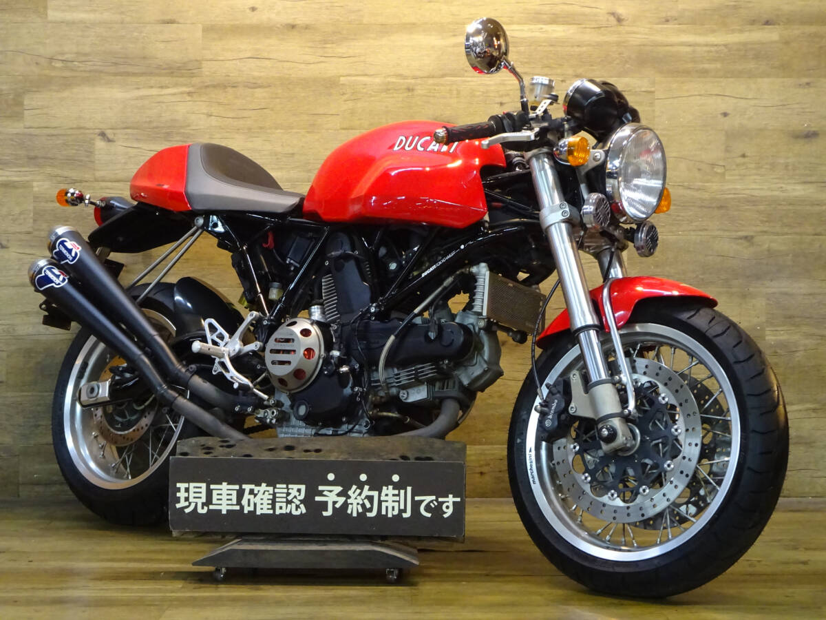 ドゥカティ スポーツ1000S 希少車が緊急入庫♪テルミマフラー♪ETC♪ローンもOKです♪拍卖