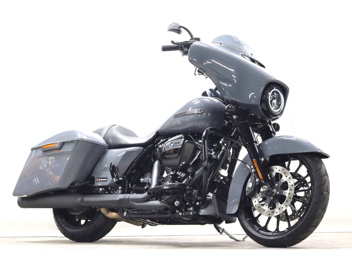 ハーレー FLHXS ストリートグライドスペシャル 2019y MW8 114 1868cc SONYナビゲーション 低走行 8135km バンス&ハインズ マフラー ETC拍卖