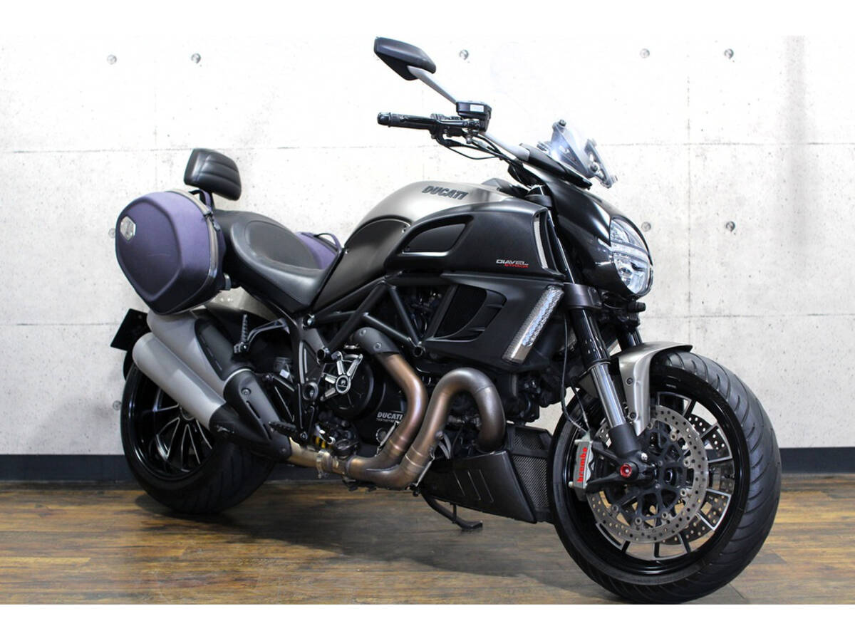 ディアベルストラーダ ETC・ドラレコ・社外ウインカー等 赤キー有 【ローン可】【全国配送可】ロナジャパン diavel拍卖