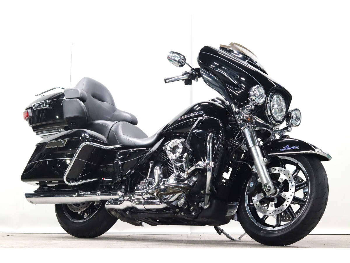 ハーレー FLHTKL ウルトラリミテッド 2017y MW8 1750cc 5782km 低走行車 萬羽バックギア VANCE&HINESエキパイ&マフラー拍卖