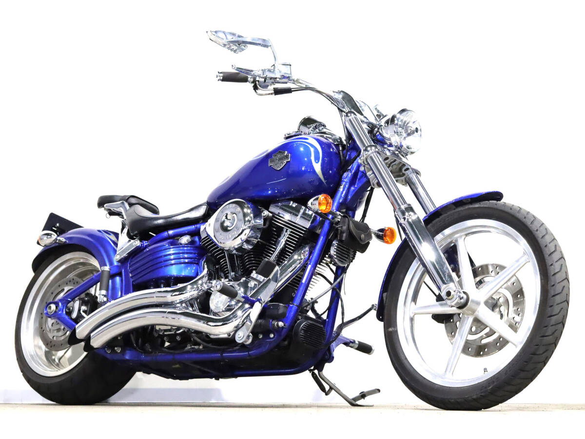 ハーレー FXCWC ロッカーC 2009y 1584cc 6891km 低走行 VANCE&HINESフルエキマフラー S&Sエアクリーナー ETC拍卖