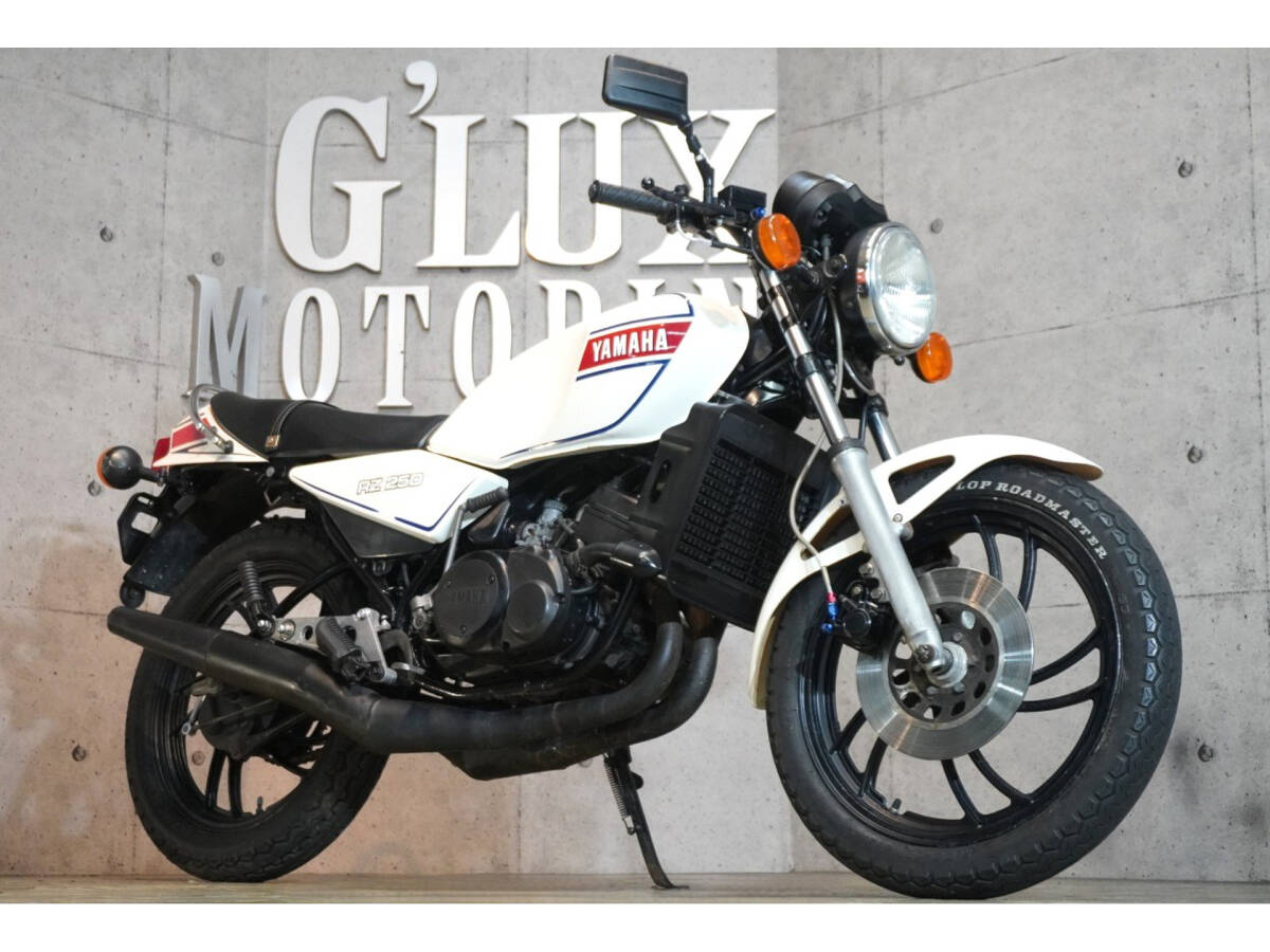 RZ250 4L3 ノーマルコンディション リペイント外装 純正マフラー 純正キャブ グラブバー拍卖