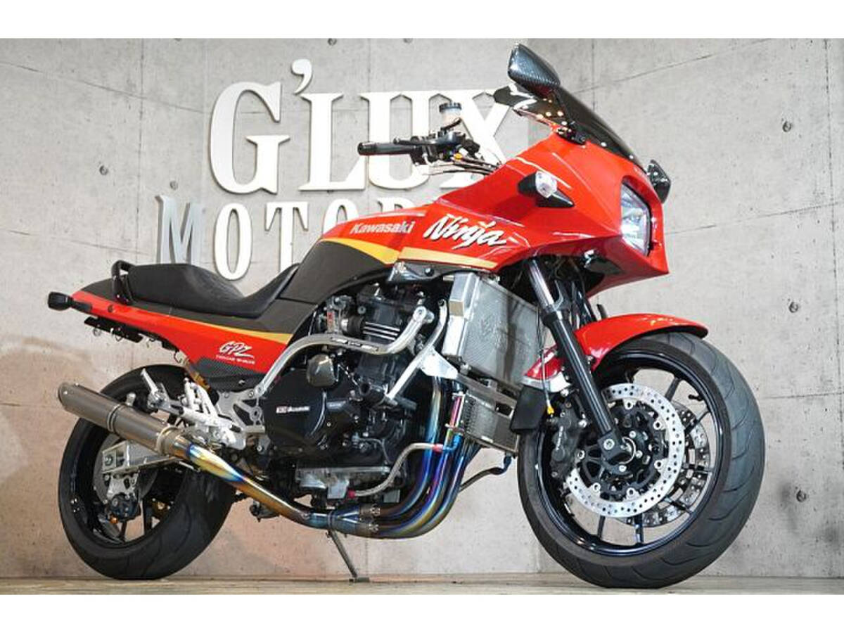 GPZ900R チタンマフラー FCR37 前後ゲイルホイール OVERスイングアーム PMCオイルクーラー ETC拍卖