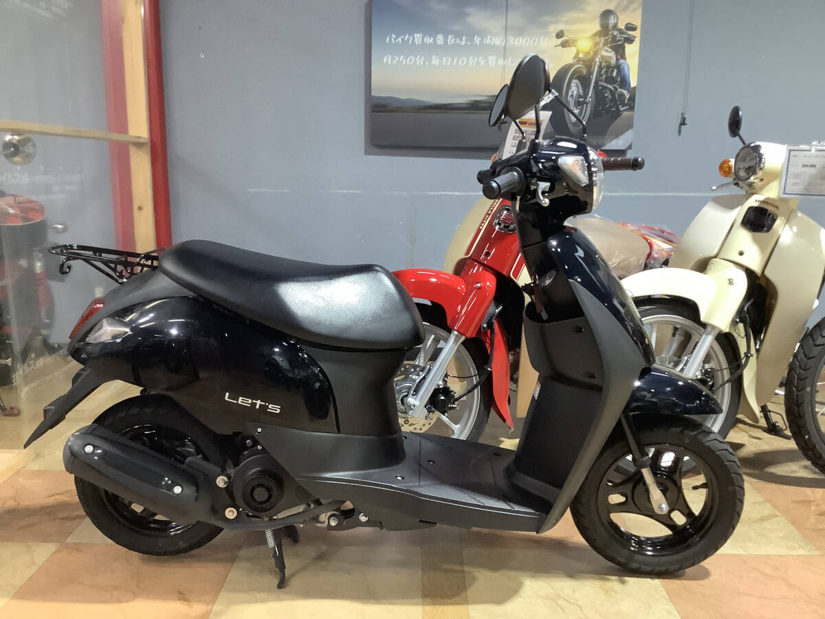 レッツ 滋賀県草津市発 ローンも組めます フルノーマル スペアキー CA4AA型 ブラヴォドブラック拍卖