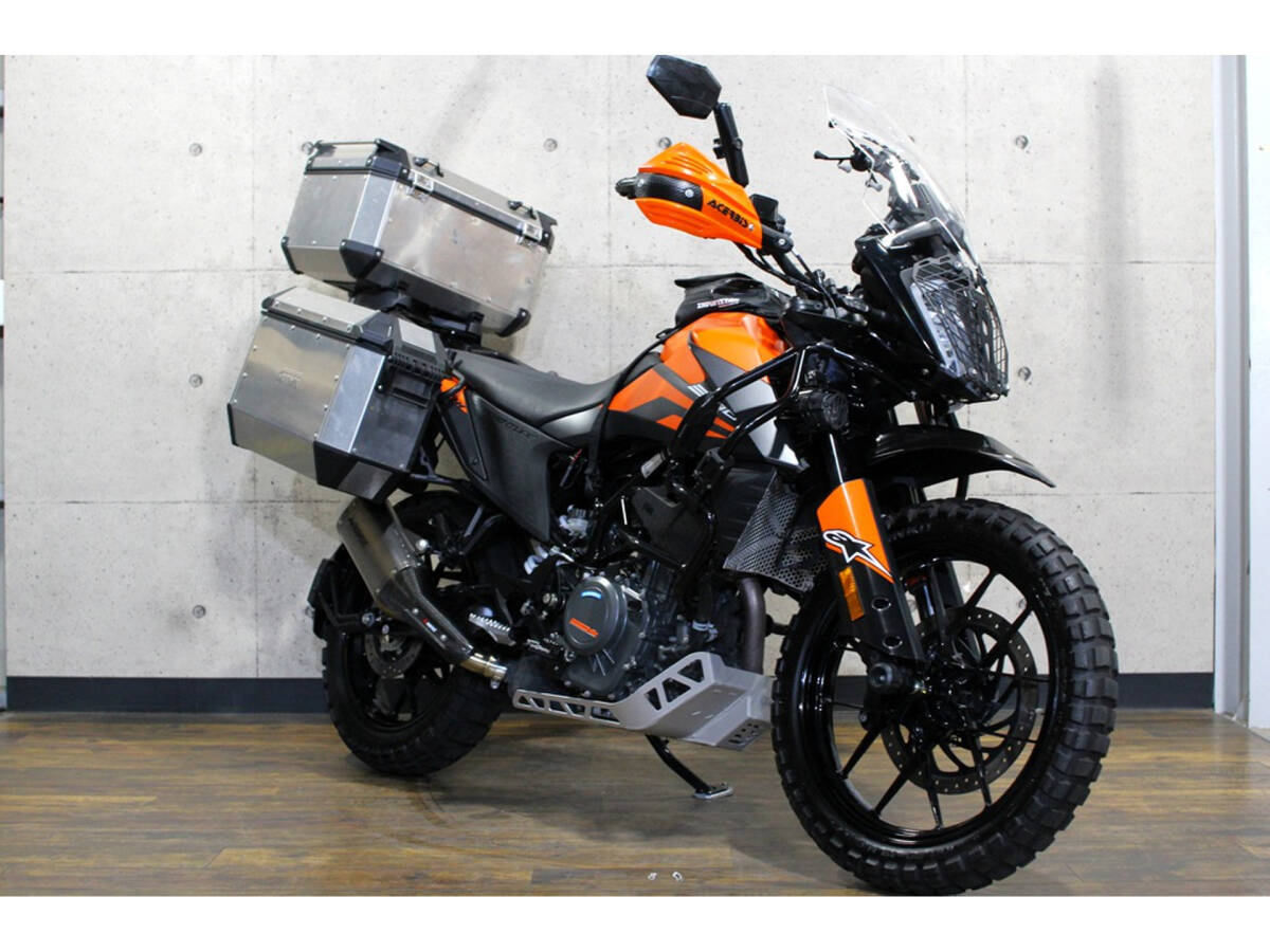 KTM 390アドベンチャー ETC2.0・フルパニア・エンジンガード等カスタム多数 【ローン可】ロナジャパン 390ADVENTURE拍卖