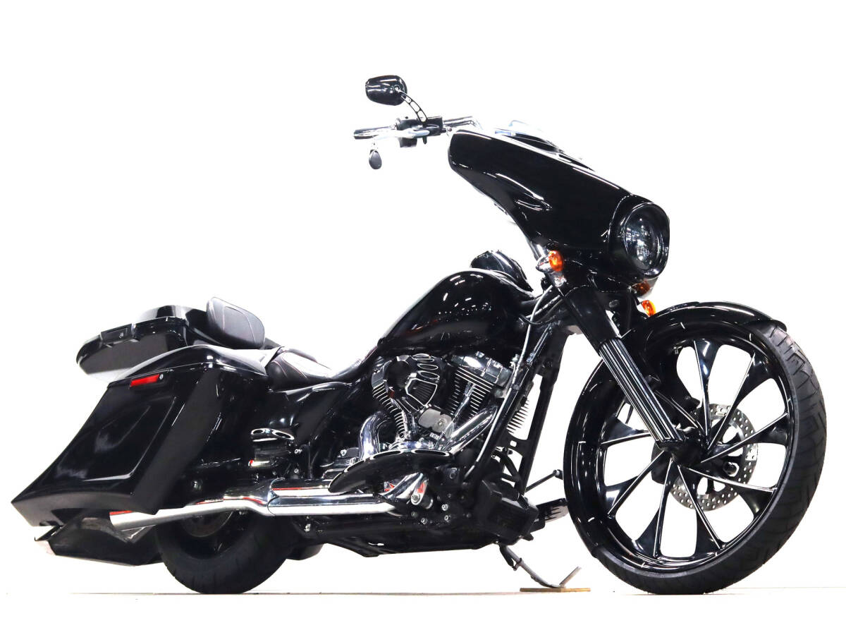 ハーレー FLHX ストリートグライド 2014y TC103 1690cc 6837km バガースタイルカスタム 26インチホイール アレンネスエアクリ拍卖