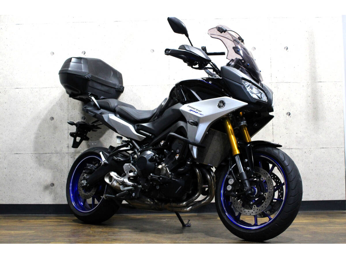 ヤマハ トレーサー900GT ETC2.0・トップケース・エンジンガード等 赤キー有 【ローン可】【全国配送可】ロナジャパン拍卖